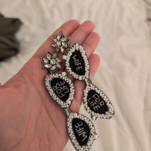 Bachelorette Beaded Earrings